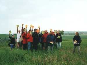 Radtour im Rahmen der Beteiligung zum Landschaftsbild