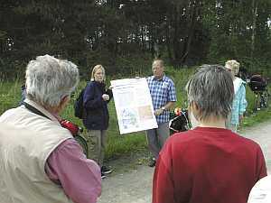 Radtour im Rahmen der Beteiligung zum Landschaftsbild